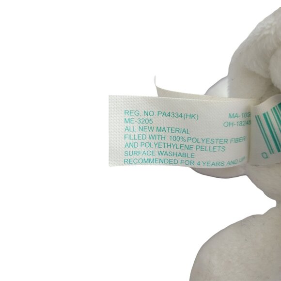 Vintage 90s Easter Bunny 10 in Plush Rabbit Spring Stuffed Animal Trendmasters - Picture 5 of 6